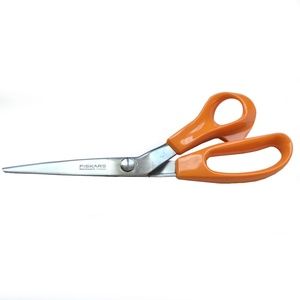 Vintage Fiskars Pinking Shears Stainless steel and Classic Orange Ergonomic Ha